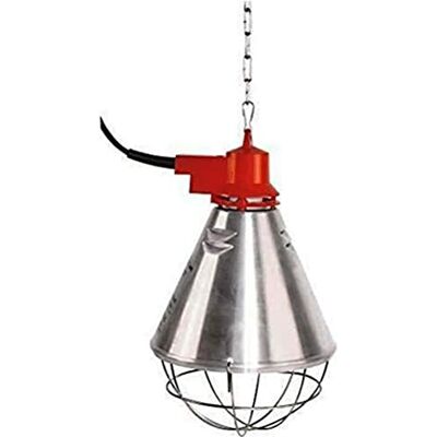 Kerbl Wärmestrahlgerät Profi (mit Sparschalter, 175 W, Stabiler Aluminium-Schutzschirm, 20 kg Tragkraft) 225283 Kerbl Wärmestrahlgerät Profi (mit Sparschalter, 175 W, Stabiler Aluminium-Schutzschirm, 20 kg Tragkraft) 225283