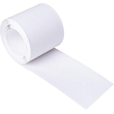Videx Sichtschutzstreifen für Doppelstabmatten, PVC Holzmaserung, H: 9,5 x L: 250 cm, weiß Videx Sichtschutzstreifen für Doppelstabmatten, PVC Holzmaserung, H: 9,5 x L: 250 cm, weiß