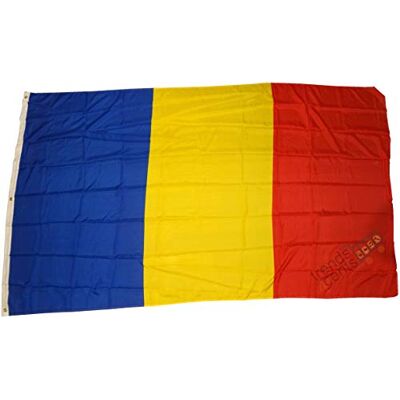 trends4cents Top Qualität Flagge RUMÄNIEN Romania Fahne, 250 x 150 cm, EXTREM REIßFEST, Keine BILLIG-CHINAWARE, Stoffgewicht ca. 100 g/m², sehr robust, extra starke Messing-Ösen trends4cents Top Qualität Flagge RUMÄNIEN Romania Fahne, 250 x 150 cm, EXTREM REIßFEST, Keine BILLIG-CHINAWARE, Stoffgewicht ca. 100 g/m², sehr robust, extra starke Messing-Ösen