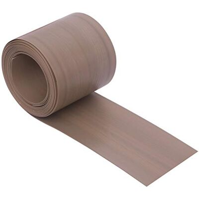 Videx Sichtschutzstreifen für Doppelstabmatten, PVC Holzmaserung, H: 9,5 x L: 200 cm, Teak Videx Sichtschutzstreifen für Doppelstabmatten, PVC Holzmaserung, H: 9,5 x L: 200 cm, Teak