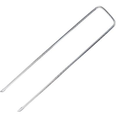 Voss 50x U-Form Bodenanker für Vliese, Zäune, Gitter, Metall, 150x150x25mm, Ø2,7mm, Erdanker, Metallanker, Heringe Voss 50x U-Form Bodenanker für Vliese, Zäune, Gitter, Metall, 150x150x25mm, Ø2,7mm, Erdanker, Metallanker, Heringe