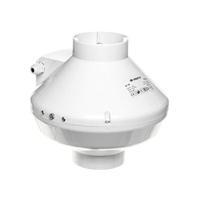 Vents VK100 Zentrifugalkanalventilator - 80W, 36dB, Weiß Vents VK100 Zentrifugalkanalventilator - 80W, 36dB, Weiß
