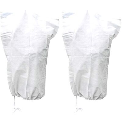 com-four ® 2X Pflanzenschutzsack aus Gartenvlies zum Schutz vor Witterung ca. 1,20 x 1,80 m com-four ® 2X Pflanzenschutzsack aus Gartenvlies zum Schutz vor Witterung ca. 1,20 x 1,80 m