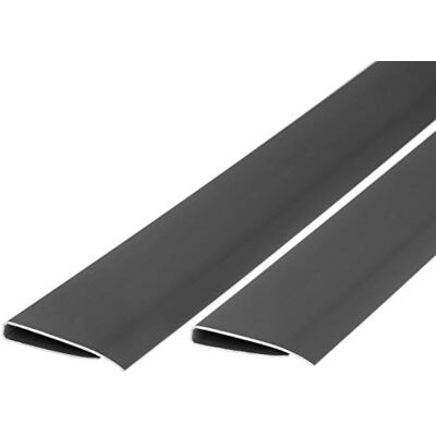 Ventanara ® Abdeckprofil PVC Sichtschutz Zaun 2x1m Zaunabdeckung 2er Set (Grau) Ventanara ® Abdeckprofil PVC Sichtschutz Zaun 2x1m Zaunabdeckung 2er Set (Grau)