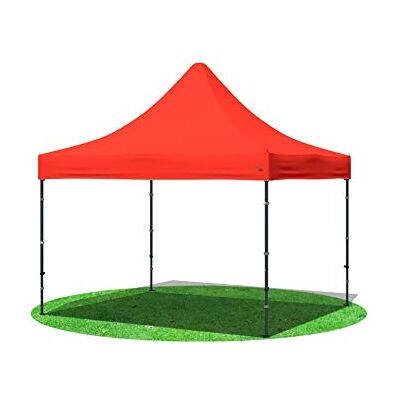 Stabilezelte Faltpavillon 3x3 Meter Premium ohne Seiten Rot Stabilezelte Faltpavillon 3x3 Meter Premium ohne Seiten Rot