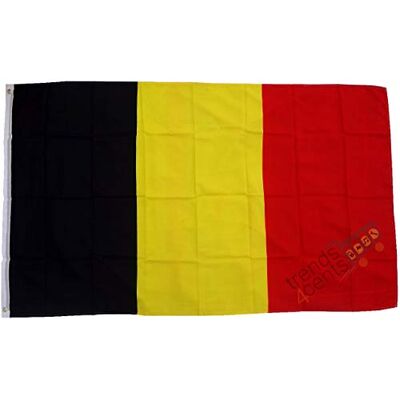 trends4cents Top Qualität Flagge BELGIEN Blegium Fahne, 250 x 150 cm, EXTREM REIßFEST, Keine BILLIG-CHINAWARE, Stoffgewicht ca. 100 g/m², sehr robust, extra starke Messing-Ösen mehrfach umlaufend genäht trends4cents Top Qualität Flagge BELGIEN Blegium Fahne, 250 x 150 cm, EXTREM REIßFEST, Keine BILLIG-CHINAWARE, Stoffgewicht ca. 100 g/m², sehr robust, extra starke Messing-Ösen mehrfach umlaufend genäht