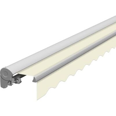 Eclipse Halbkassettenmarkise weiß manuell 3,5x3m Farbe:Beige Stoff 280g/m² Polyester (PE) UV-Schutz 50+ Kassettenmarkise Gelenkarm Sonnenschutz Markise Sonnenmarkise Balkonmarkise Eclipse Halbkassettenmarkise weiß manuell 3,5x3m Farbe:Beige Stoff 280g/m² Polyester (PE) UV-Schutz 50+ Kassettenmarkise Gelenkarm Sonnenschutz Markise Sonnenmarkise Balkonmarkise