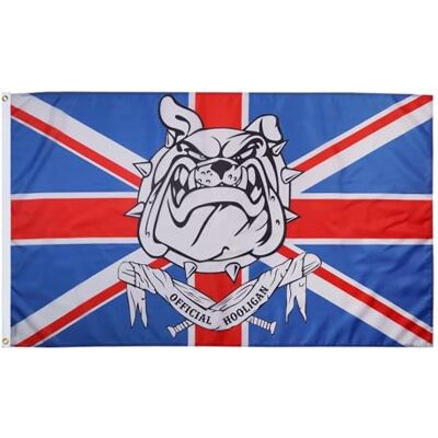 AZ FLAG Flagge Official Hooligan Vereinigtes Königreich 150x90 cm Britische Fahne 100% Polyester mit Messing-Ösen 110g AZ FLAG Flagge Official Hooligan Vereinigtes Königreich 150x90 cm Britische Fahne 100% Polyester mit Messing-Ösen 110g