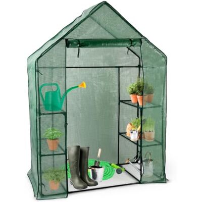 Kinzo Garten Gewächshaus Mini 143x73x195 cm - 6 Regale Kinzo Garten Gewächshaus Mini 143x73x195 cm - 6 Regale
