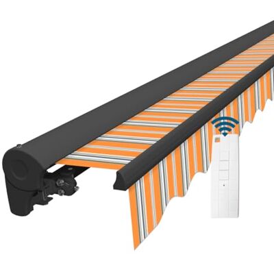 Eclipse Halbkassettenmarkise basaltgrau elektrisch 2,95x2,5m Farbe:Sommer Stoff 280g/m² Polyester (PE) UV-Schutz 50+ Kassettenmarkise Gelenkarm Sonnenschutz Markise Sonnenmarkise Balkonmarkise Eclipse Halbkassettenmarkise basaltgrau elektrisch 2,95x2,5m Farbe:Sommer Stoff 280g/m² Polyester (PE) UV-Schutz 50+ Kassettenmarkise Gelenkarm Sonnenschutz Markise Sonnenmarkise Balkonmarkise