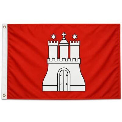 trends4cents Flagge Bundesland Hamburg 250 x 150 cm – Premium Hissflagge mit Metallösen – Wetterfest, UV-beständig & doppelt vernäht – 100% Polyester – Fahne für Fahnenmast, Garten & Events trends4cents Flagge Bundesland Hamburg 250 x 150 cm – Premium Hissflagge mit Metallösen – Wetterfest, UV-beständig & doppelt vernäht – 100% Polyester – Fahne für Fahnenmast, Garten & Events