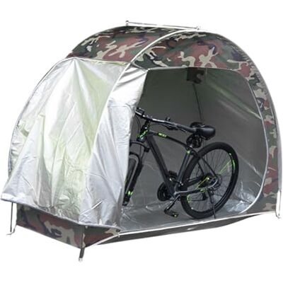 Zstar Fahrradgarage Wasserdichtes Fahrradaufbewahrungszelt für 2-3 Fahrräder, 210D Oxford Gartenschuppen Geräteschuppen Lagerzelt Carport Gerätezelt Zstar Fahrradgarage Wasserdichtes Fahrradaufbewahrungszelt für 2-3 Fahrräder, 210D Oxford Gartenschuppen Geräteschuppen Lagerzelt Carport Gerätezelt