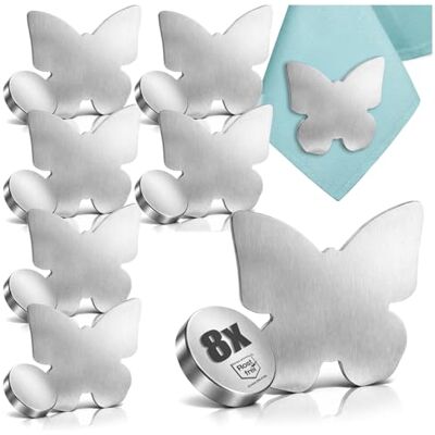 com-four ® 8X Tischdeckenbeschwerer magnetisch, Tischtuchgewichte schwere Tischtuchklammer com-four ® 8X Tischdeckenbeschwerer magnetisch, Tischtuchgewichte schwere Tischtuchklammer