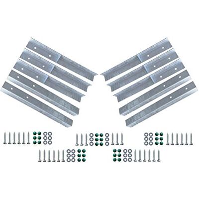 Gartenwelt Riegelsberger Winkelanker für Spielturm und Schaukel feuerverzinkt 500x45x45mm Erdanker Grundanker zum Einbetonieren 10 Stück (Set) Gartenwelt Riegelsberger Winkelanker für Spielturm und Schaukel feuerverzinkt 500x45x45mm Erdanker Grundanker zum Einbetonieren 10 Stück (Set)