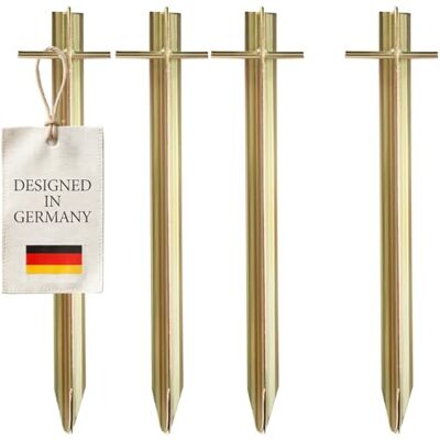 com-four ® 4X Zelt-Heringe aus Stahl, Lange und robuste Erdnägel ideal für normalen und harten Boden com-four ® 4X Zelt-Heringe aus Stahl, Lange und robuste Erdnägel ideal für normalen und harten Boden
