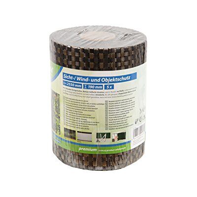 Floraworld Sicht-/ Wind- und Objektschutz Premium 5er Set, Goldbraun, 210 x 14,7 x 19 cm Floraworld Sicht-/ Wind- und Objektschutz Premium 5er Set, Goldbraun, 210 x 14,7 x 19 cm