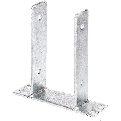 Gartenwelt Riegelsberger U-Pfostenträger Stabil 101 mm aus Stahl feuerverzinkt für Pfosten 100x100 mm Gartenwelt Riegelsberger U-Pfostenträger Stabil 101 mm aus Stahl feuerverzinkt für Pfosten 100x100 mm