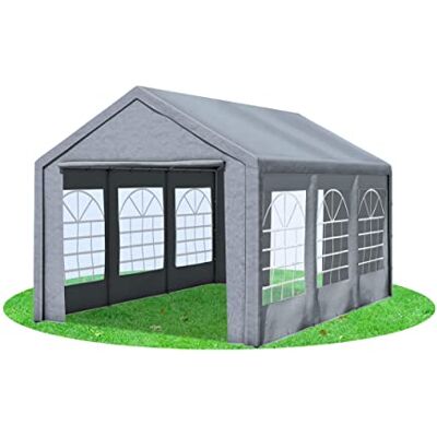 Stabilezelte 3x5m Partyzelt, Classic PRO PE GRAU Stabilezelte 3x5m Partyzelt, Classic PRO PE GRAU