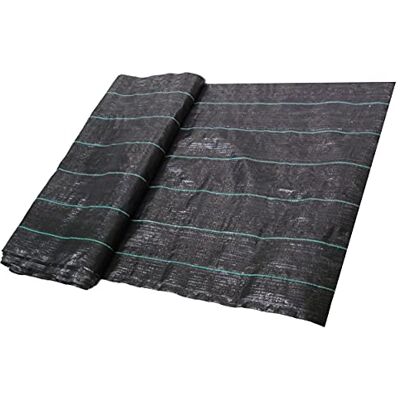 EXCOLO 30m² Schweres Bändchengewebe 150g/m² Unterbodengewebe wasserdurchlässig gegen Unkraut Unkrautvlies Gartenvlies mit UV-Schutz – Reißfeste Mulchfolie Unkrautfolie (30m³ (30m x 1m)) EXCOLO 30m² Schweres Bändchengewebe 150g/m² Unterbodengewebe wasserdurchlässig gegen Unkraut Unkrautvlies Gartenvlies mit UV-Schutz – Reißfeste Mulchfolie Unkrautfolie (30m³ (30m x 1m))