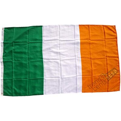 trends4cents Top Qualität Flagge IRLAND Ireland Fahne, 250 x 150 cm, EXTREM REIßFEST, Keine BILLIG-CHINAWARE, Stoffgewicht ca. 100 g/m², sehr robust, extra starke Messing-Ösen trends4cents Top Qualität Flagge IRLAND Ireland Fahne, 250 x 150 cm, EXTREM REIßFEST, Keine BILLIG-CHINAWARE, Stoffgewicht ca. 100 g/m², sehr robust, extra starke Messing-Ösen