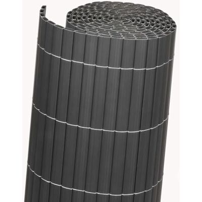 Videx Balkon-Sichtschutz PVC Rügen anthrazit 90 x 200 cm 100% Blickdicht ohne Abstand zwischen Röhrchen Premium-Qualität Made in Germay stabile wetterfeste Sichtschutzmatte Videx Balkon-Sichtschutz PVC Rügen anthrazit 90 x 200 cm 100% Blickdicht ohne Abstand zwischen Röhrchen Premium-Qualität Made in Germay stabile wetterfeste Sichtschutzmatte