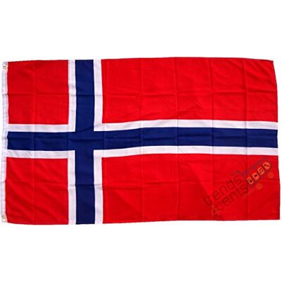 trends4cents Top Qualität Flagge NORWEGEN Norway Fahne, 250 x 150 cm, EXTREM REIßFEST, Keine BILLIG-CHINAWARE, Stoffgewicht ca. 100 g/m², sehr robust, extra starke Messing-Ösen trends4cents Top Qualität Flagge NORWEGEN Norway Fahne, 250 x 150 cm, EXTREM REIßFEST, Keine BILLIG-CHINAWARE, Stoffgewicht ca. 100 g/m², sehr robust, extra starke Messing-Ösen