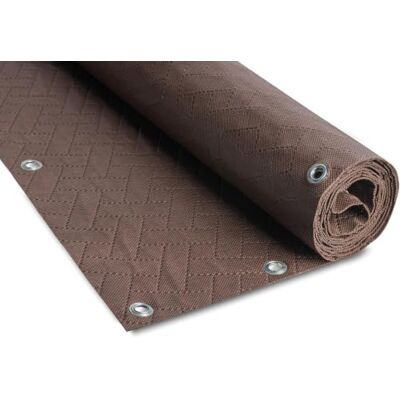 COVER IT Balkon Sichtschutz Premium 240g/m2 110 x 300 cm Braun Balkonsichtschutz mit Geprägtes Geflecht für Balkon, Terrasse & Geländer COVER IT Balkon Sichtschutz Premium 240g/m2 110 x 300 cm Braun Balkonsichtschutz mit Geprägtes Geflecht für Balkon, Terrasse & Geländer
