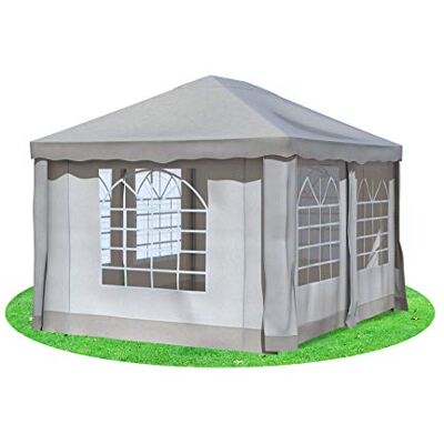 Stabilezelte Gartenpavillon 3x4 m Premium PVC Deluxe BRAUN Stabilezelte Gartenpavillon 3x4 m Premium PVC Deluxe BRAUN
