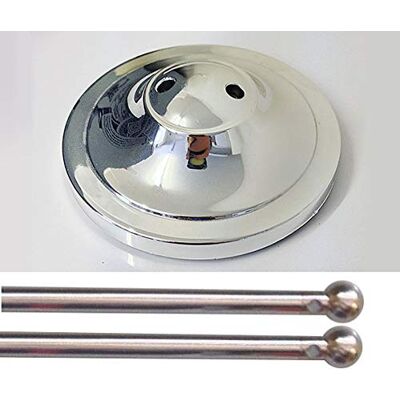 AZ FLAG Aluminium 2 Sockel und 2 Mast für Tischflagge mit 2 Löchern Metall AZ FLAG Aluminium 2 Sockel und 2 Mast für Tischflagge mit 2 Löchern Metall