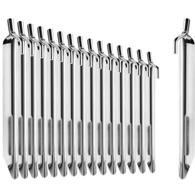 com-four ® 16x Zelt-Heringe aus Stahl, robuste Erdnägel in V-Form ideal für normalen Boden com-four ® 16x Zelt-Heringe aus Stahl, robuste Erdnägel in V-Form ideal für normalen Boden