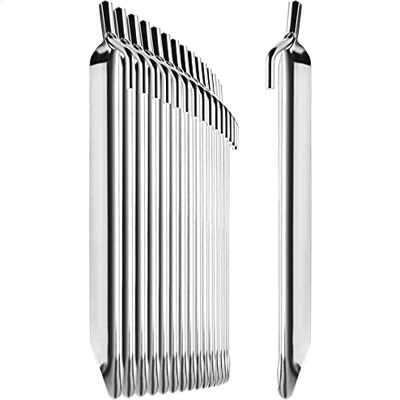 com-four ® 16x Zelt-Heringe aus Stahl, robuste Erdnägel in V-Form ideal für normalen Boden com-four ® 16x Zelt-Heringe aus Stahl, robuste Erdnägel in V-Form ideal für normalen Boden