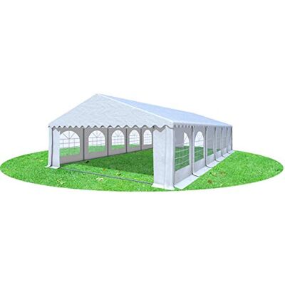 Stabilezelte Partyzelt 6x12m Giant Pro PVC FR mit Fenster Stabilezelte Partyzelt 6x12m Giant Pro PVC FR mit Fenster