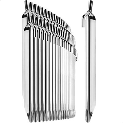 com-four ® 48x Zelt-Heringe aus Stahl, robuste Erdnägel in V-Form ideal für normalen Boden com-four ® 48x Zelt-Heringe aus Stahl, robuste Erdnägel in V-Form ideal für normalen Boden
