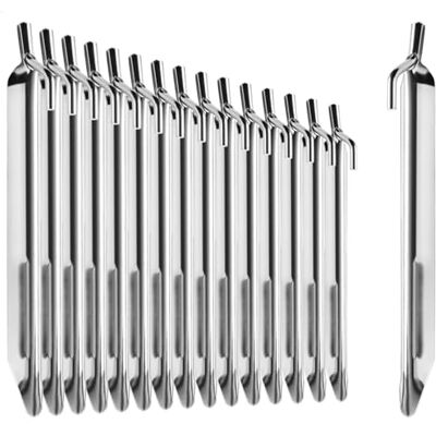 com-four ® 16x Zelt-Heringe aus Stahl, robuste Erdnägel in V-Form ideal für normalen Boden com-four ® 16x Zelt-Heringe aus Stahl, robuste Erdnägel in V-Form ideal für normalen Boden