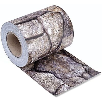 ESTEXO PVC Sichtschutz Streifen 35m Länge Zaunblende Folie Doppelstabmatten Zaun Zaunfolie Bimsstein-Optik ESTEXO PVC Sichtschutz Streifen 35m Länge Zaunblende Folie Doppelstabmatten Zaun Zaunfolie Bimsstein-Optik