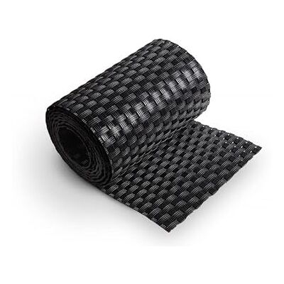 Jet-Line Zaunstreifen Zaun schwarz 255 x 19 cm Polyrattan Sichtschutzstreifen Polyrattan Doppelstabmatte Premium Jet-Line Zaunstreifen Zaun schwarz 255 x 19 cm Polyrattan Sichtschutzstreifen Polyrattan Doppelstabmatte Premium