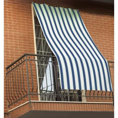 GEMITEX Sonnensegel gestreift, blau, 150 x 290 cm, komplett mit Ösen und Haken für eine einfache Installation. Schützt Ihr Zuhause vor der Sonne und schafft schattige Bereiche. Landschaft, Meer GEMITEX Sonnensegel gestreift, blau, 150 x 290 cm, komplett mit Ösen und Haken für eine einfache Installation. Schützt Ihr Zuhause vor der Sonne und schafft schattige Bereiche. Landschaft, Meer