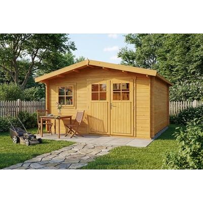 Alpholz Gartenhaus Valeria-28 - Schutz-Imprägnierung Alpholz Gartenhaus Valeria-28 - Schutz-Imprägnierung