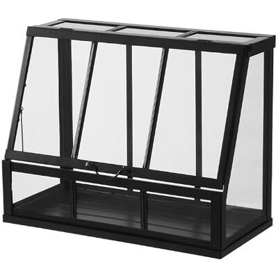 Generic ÅKERBÄR AKERBÄR Gewächshaus, Anzucht drinnen/draußen/anthrazit, 45 cm Generic ÅKERBÄR AKERBÄR Gewächshaus, Anzucht drinnen/draußen/anthrazit, 45 cm