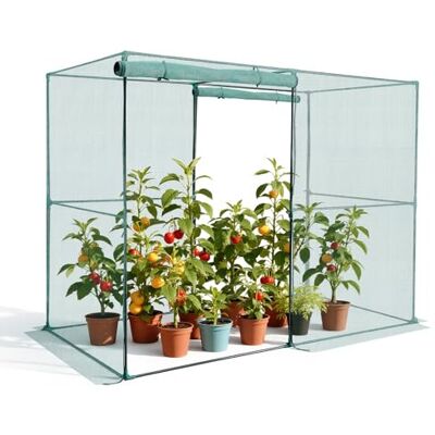 VEVOR Pflanzenschutzzelt, 2396x1200x1800 mm Pflanzenschutznetz, Tür mit Reißverschluss, Pflanzenkäfig für Hochbeete im Freien, Pflanzennetz Gewächshaus für Garten, Terrasse & Rasen VEVOR Pflanzenschutzzelt, 2396x1200x1800 mm Pflanzenschutznetz, Tür mit Reißverschluss, Pflanzenkäfig für Hochbeete im Freien, Pflanzennetz Gewächshaus für Garten, Terrasse & Rasen