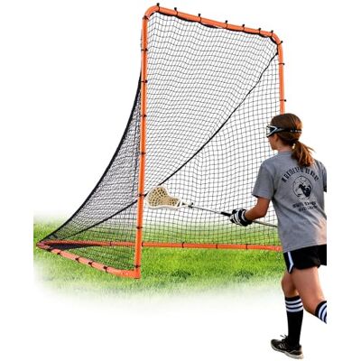 VEVOR Lacrosse-Tor, 6' x 6' Lacrosse-Netz, faltbare tragbare Hinterhof-Lacrosse-Trainingsausrüstung, Stahlrahmen-Trainingsnetz, schnell und einfach aufzubauendes Lacrosse-Tor, perfekt für das Training VEVOR Lacrosse-Tor, 6' x 6' Lacrosse-Netz, faltbare tragbare Hinterhof-Lacrosse-Trainingsausrüstung, Stahlrahmen-Trainingsnetz, schnell und einfach aufzubauendes Lacrosse-Tor, perfekt für das Training
