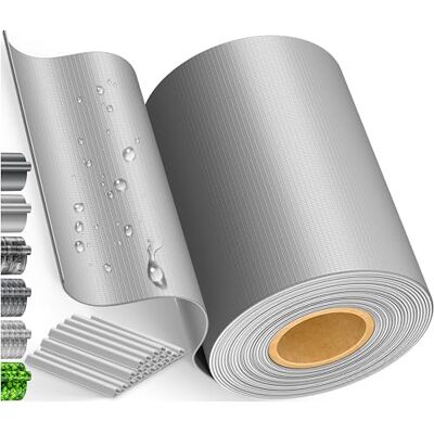 KESSER ® PVC Sichtschutzstreifen Sichtschutz Rolle Doppelstabmatten Zaun Blickdicht 35m x 19 cm 30 Befestigungsclips Wetterfest und Windschutz Zaunfolie Sichtschutz Garten Gartenzaun, Grau KESSER ® PVC Sichtschutzstreifen Sichtschutz Rolle Doppelstabmatten Zaun Blickdicht 35m x 19 cm 30 Befestigungsclips Wetterfest und Windschutz Zaunfolie Sichtschutz Garten Gartenzaun, Grau