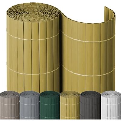 NOOR Balkonsichtschutz 300cm - Balkon Sichtschutz - 3x1m - Beige NOOR Balkonsichtschutz 300cm - Balkon Sichtschutz - 3x1m - Beige