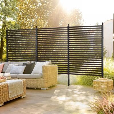 Generic Sichtschutzwände for den Außenbereich, freistehend, Sichtschutzzaun aus Metall mit PE-Beschichtung, Sichtschutz for die Terrasse im Hinterhof, Trennzaun(60x90cm (23.62x35.43in)) Generic Sichtschutzwände for den Außenbereich, freistehend, Sichtschutzzaun aus Metall mit PE-Beschichtung, Sichtschutz for die Terrasse im Hinterhof, Trennzaun(60x90cm (23.62x35.43in))