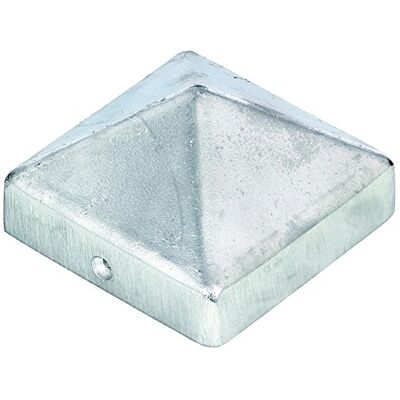 Gartenwelt Riegelsberger Pfostenkappe Aluminium 91 x 91 mm, Pyramide, Kappe für Pfosten 90 x 90 mm Gartenwelt Riegelsberger Pfostenkappe Aluminium 91 x 91 mm, Pyramide, Kappe für Pfosten 90 x 90 mm