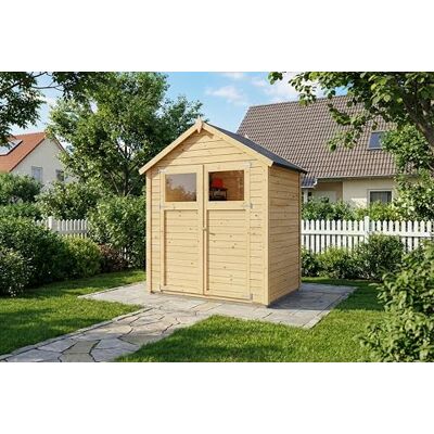 Alpholz Gerätehaus Set Alisha 202x131cm inkl. Boden, Dacheindeckung Alpholz Gerätehaus Set Alisha 202x131cm inkl. Boden, Dacheindeckung