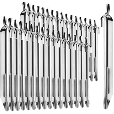 com-four ® 32x Zelt-Heringe aus Stahl, robuste Erdnägel in V-Form ideal für normalen Boden com-four ® 32x Zelt-Heringe aus Stahl, robuste Erdnägel in V-Form ideal für normalen Boden
