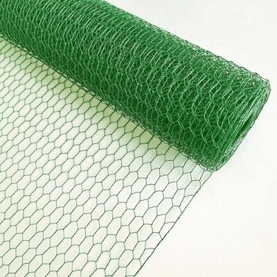 EXCOLO Hasendraht, mit 25mm Maschenweite 50cm hoch und 10m lang, Stallbau für Kaninchen, Geflügel, Tauben. Draht ist verzinkt und grün beschicktet EXCOLO Hasendraht, mit 25mm Maschenweite 50cm hoch und 10m lang, Stallbau für Kaninchen, Geflügel, Tauben. Draht ist verzinkt und grün beschicktet