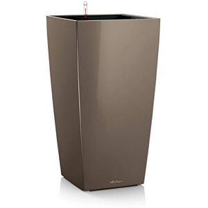 Lechuza CUBICO Premium 40 taupe hochglanz 18215 Lechuza CUBICO Premium 40 taupe hochglanz 18215