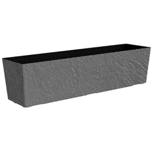 Dehner Pflanzkasten Stone, Blumentopf inkl. Bewässerungssystem/Ablaufloch, frostbeständig, ca. 74.5 x 19 x 19 cm, Polypropylen, grau Dehner Pflanzkasten Stone, Blumentopf inkl. Bewässerungssystem/Ablaufloch, frostbeständig, ca. 74.5 x 19 x 19 cm, Polypropylen, grau